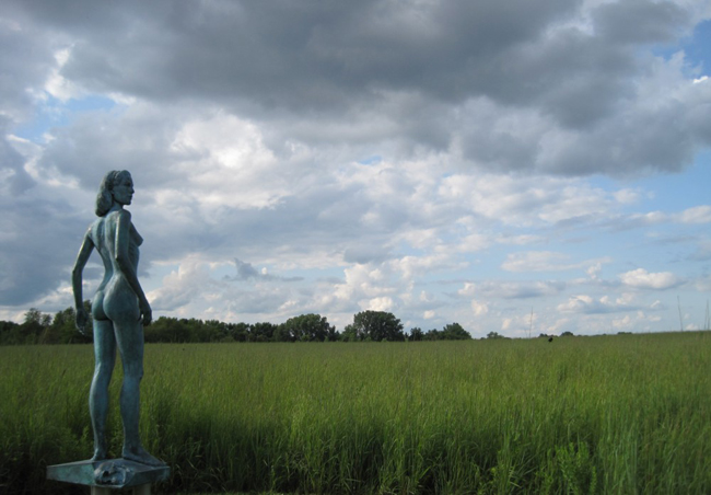 Marker at Meadowbrook Park